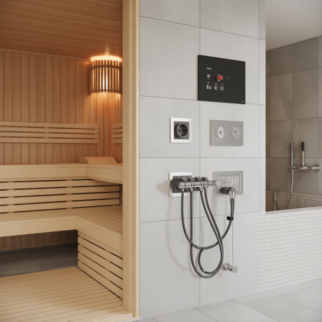 7.Sa installerar du saker el for bastu och spa hemma